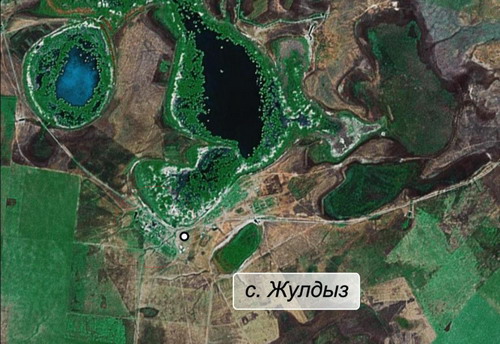 Село Жулдыз Google Планета Земля